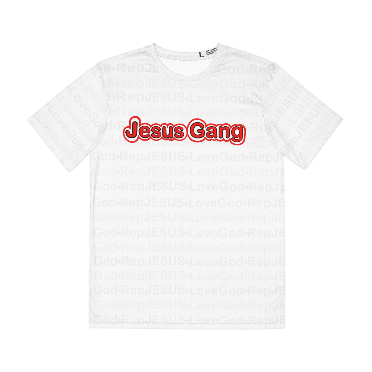 Jesus Gang 10  Men's Polyester Tee