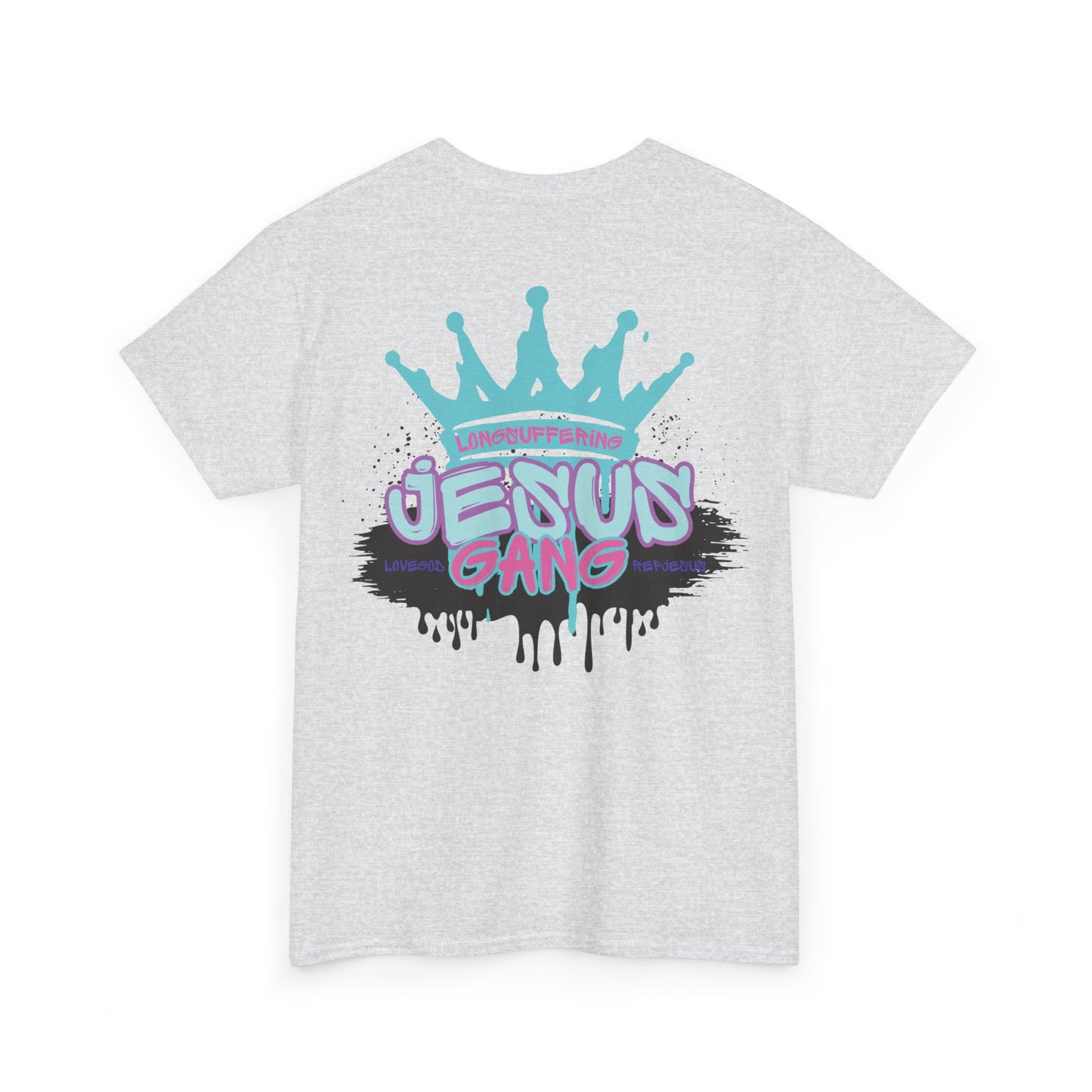 Jesus Gang Fruit of the Spirit, LONGSUFFERING Crown (PINK MAG TEAL)