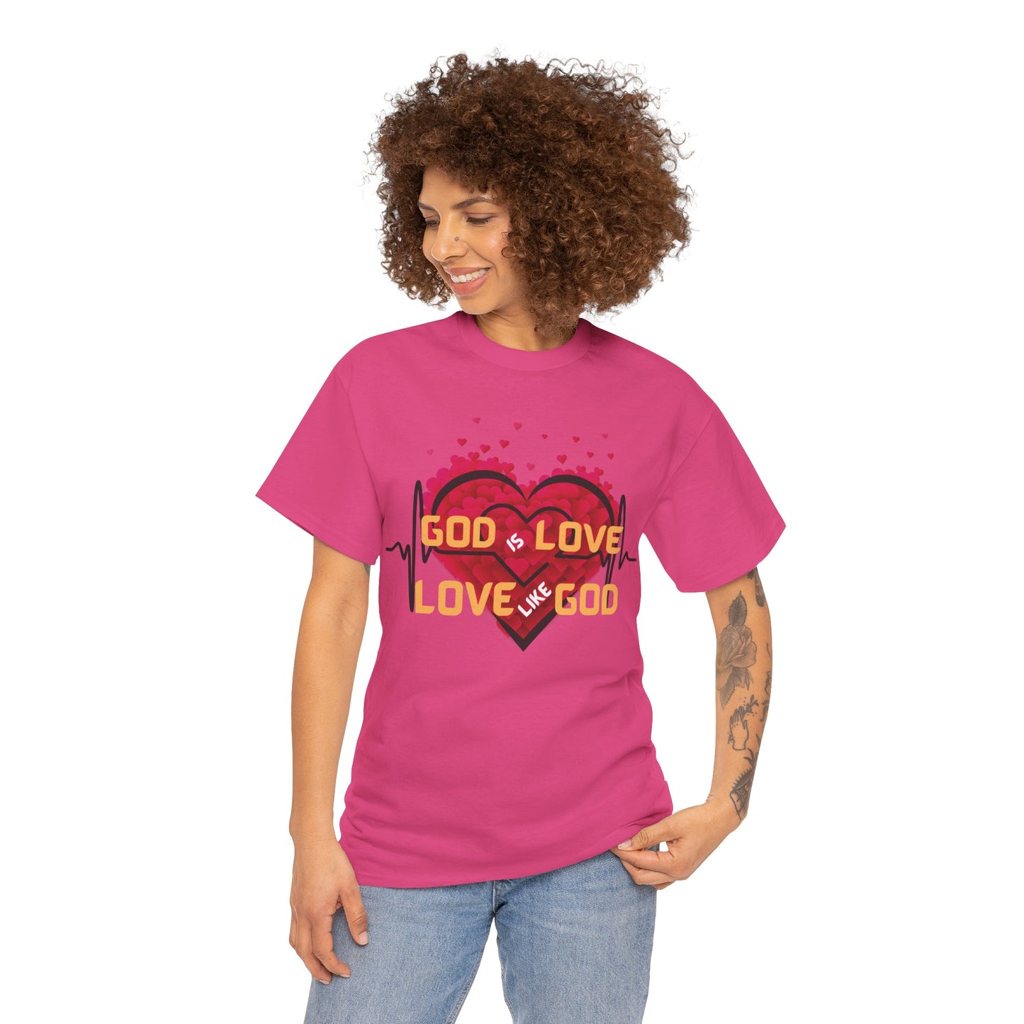 God is Love, Love like God T shirt