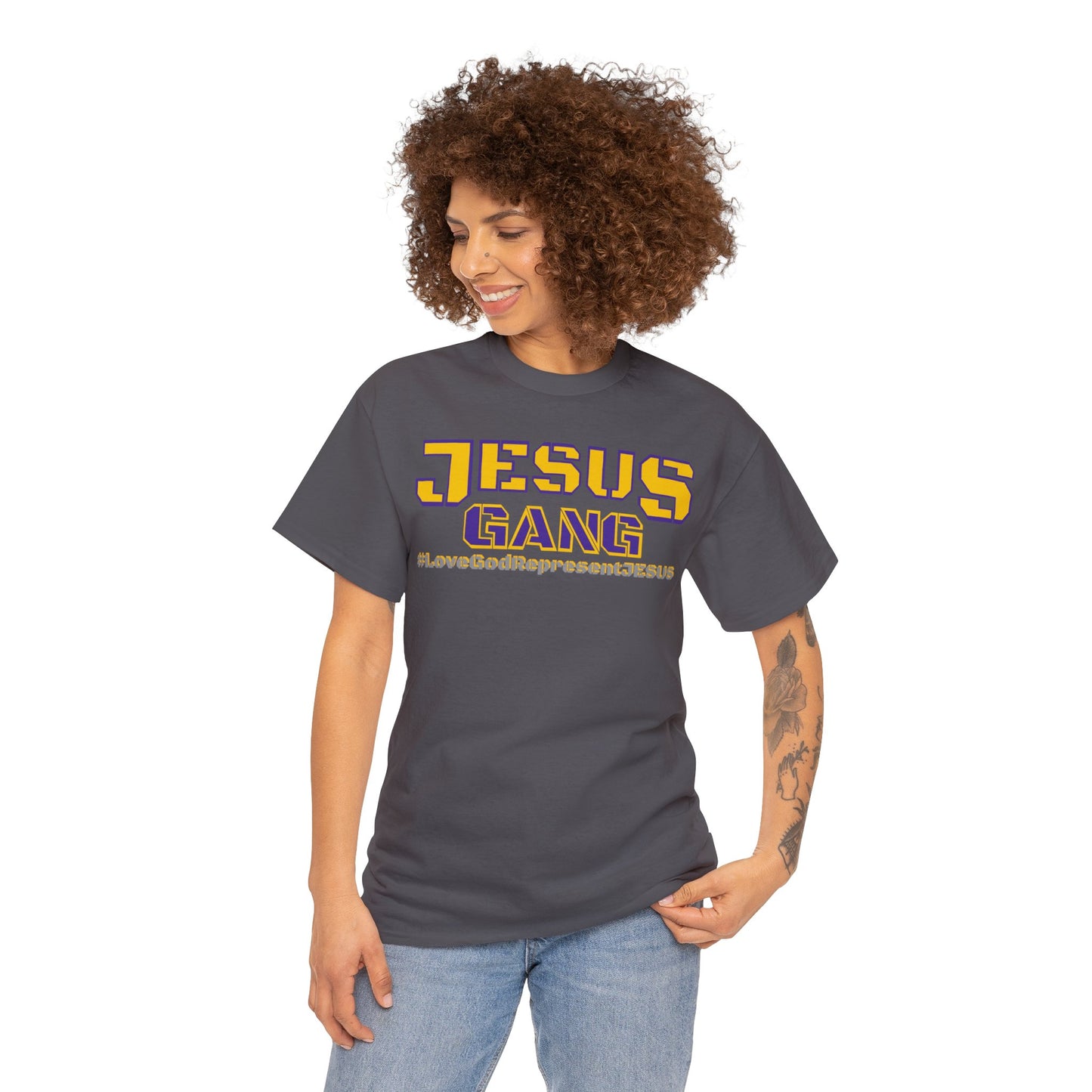 Jesus Gang Purple and Gold