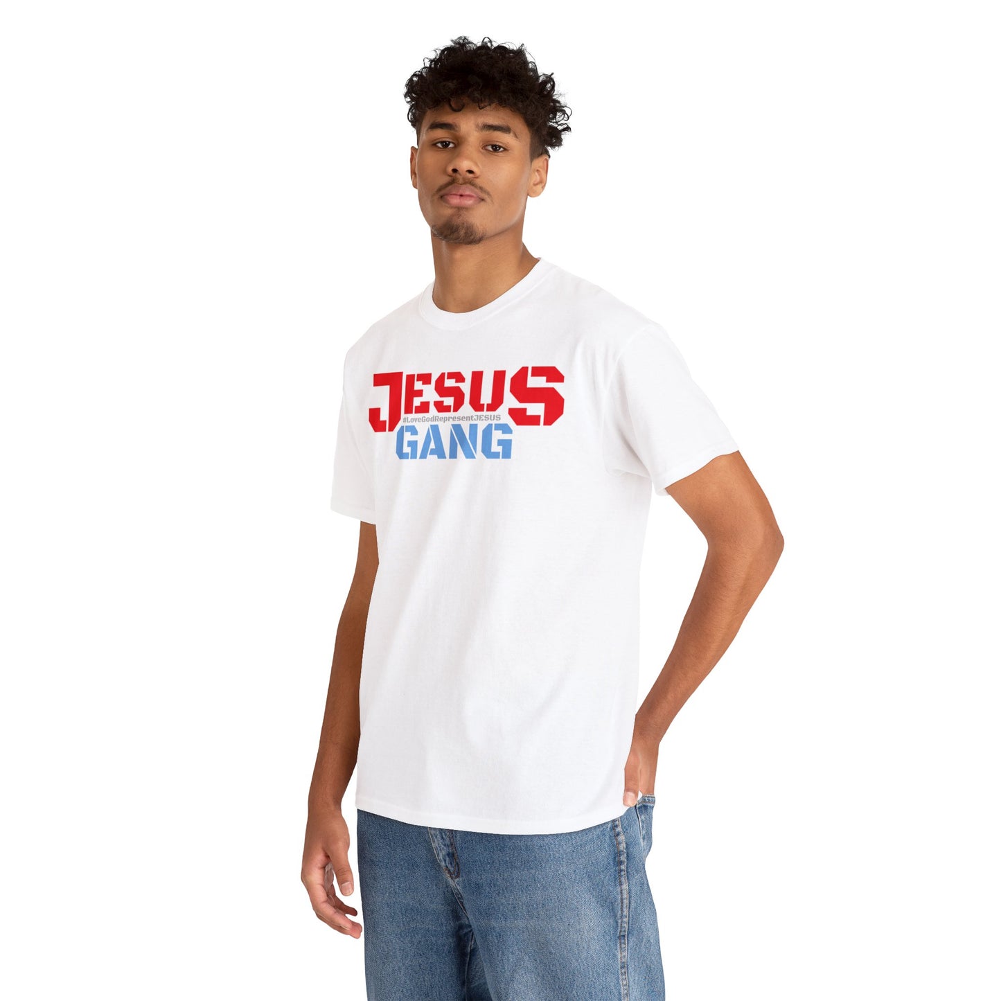 Jesus Gang Army of the Lord CLASSIC version multi-color Tee