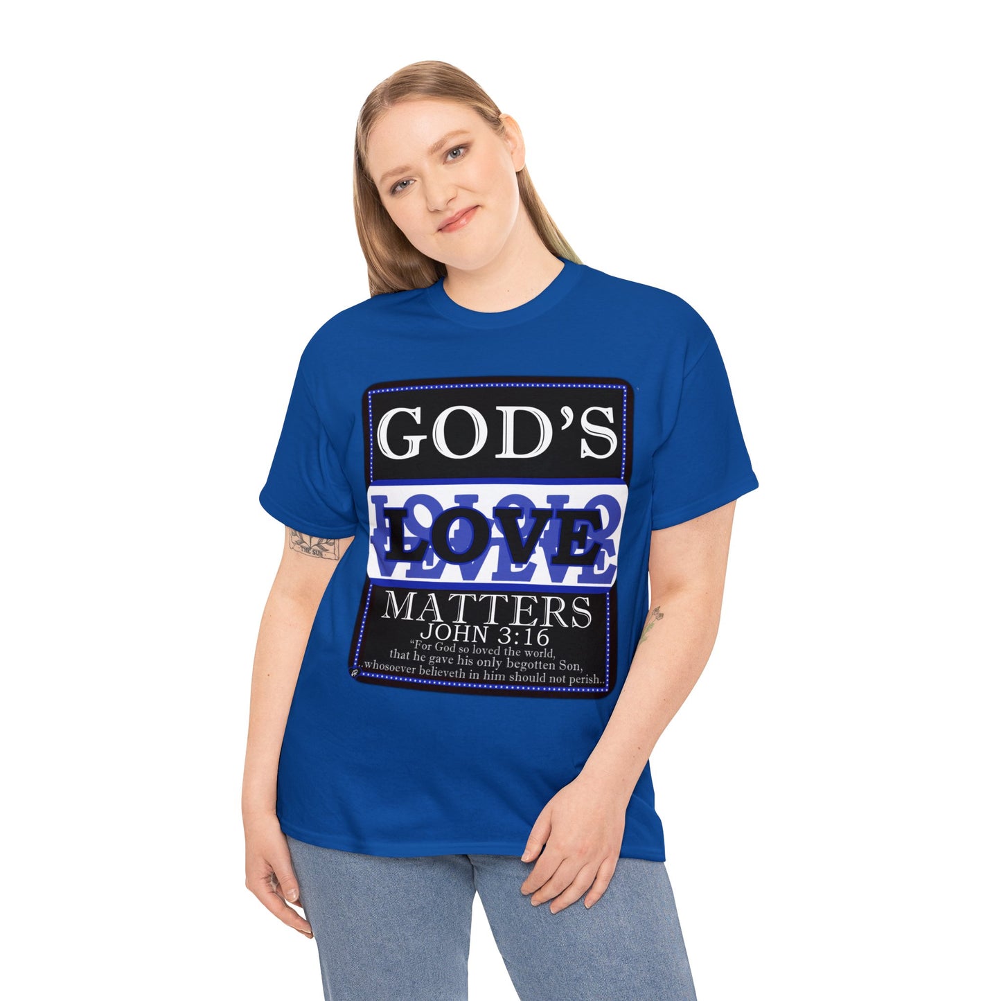 God's Love Matter BroLove  Blu