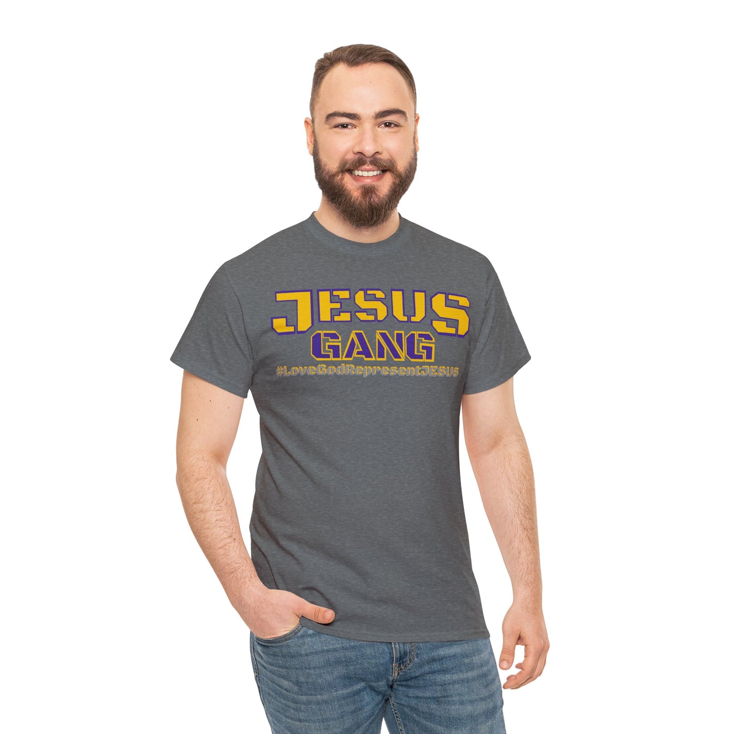 Jesus Gang Purple and Gold