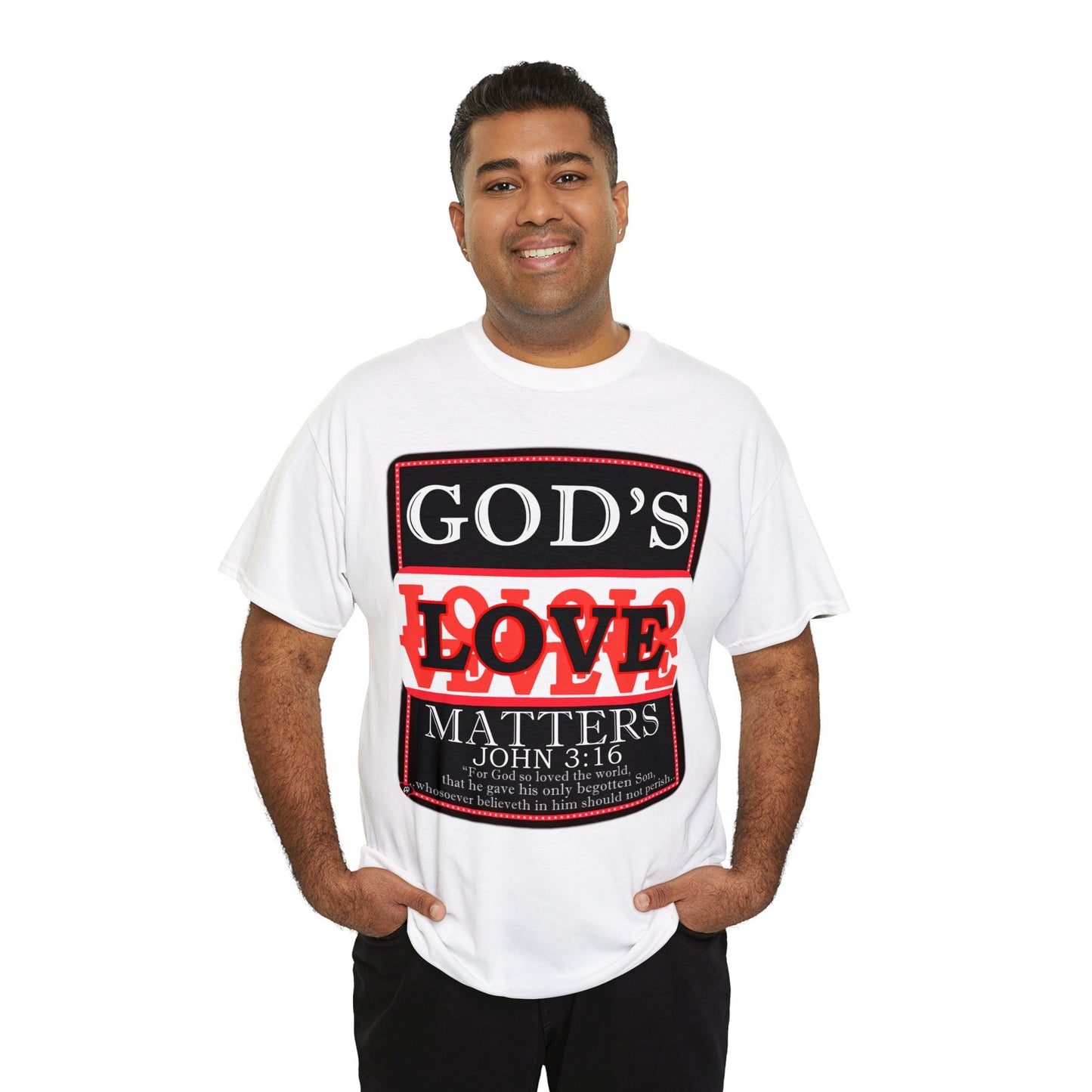 God's Love Matter BroLove RED BigPic