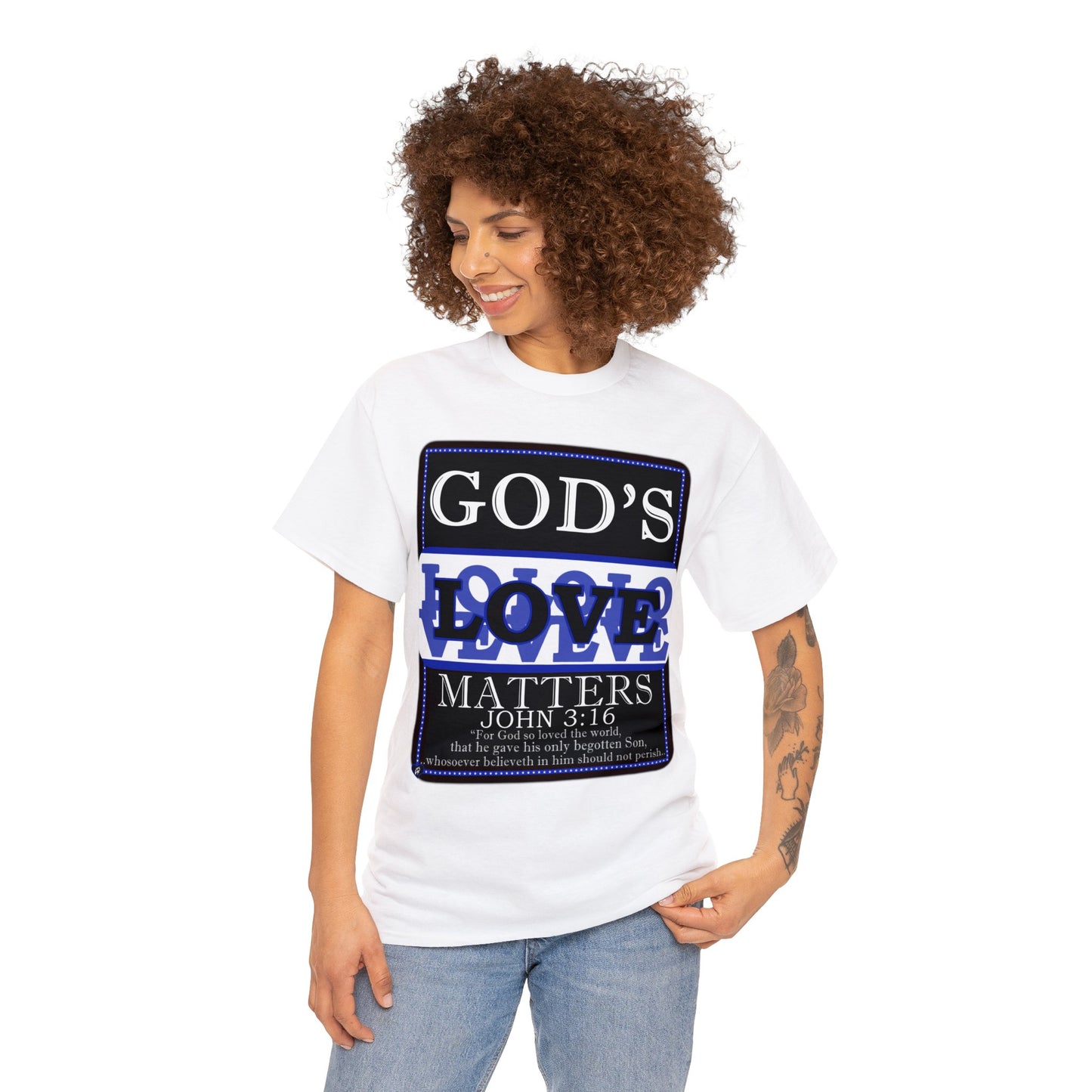 God's Love Matter BroLove  Blu