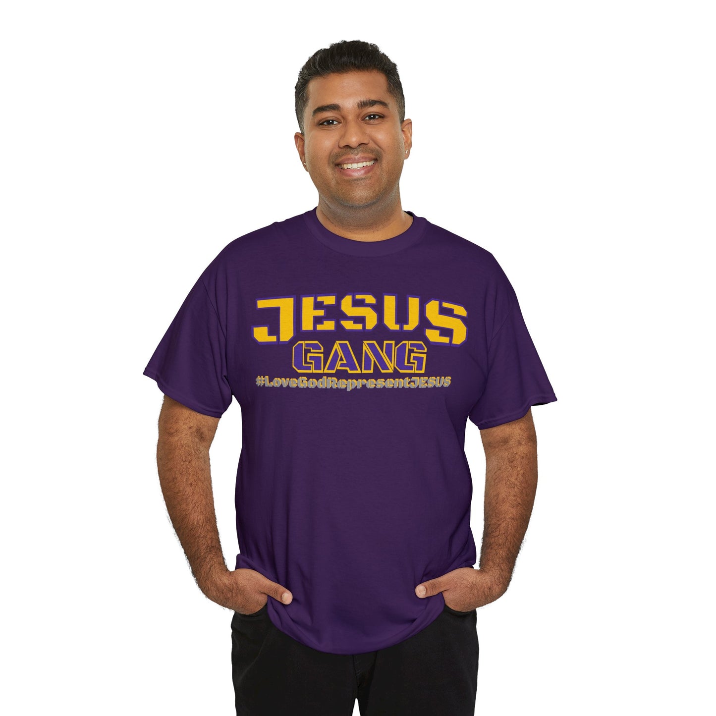 Jesus Gang Purple and Gold