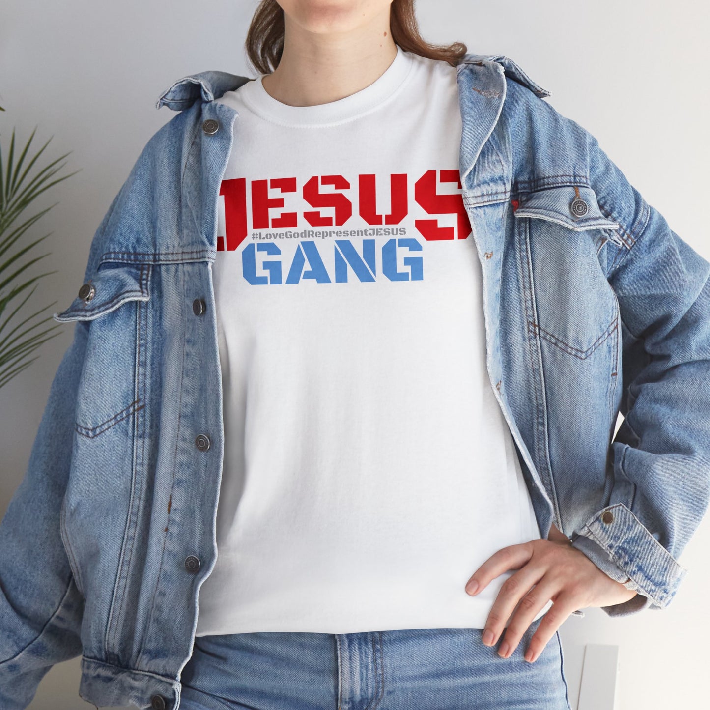 Jesus Gang Army of the Lord CLASSIC version multi-color Tee