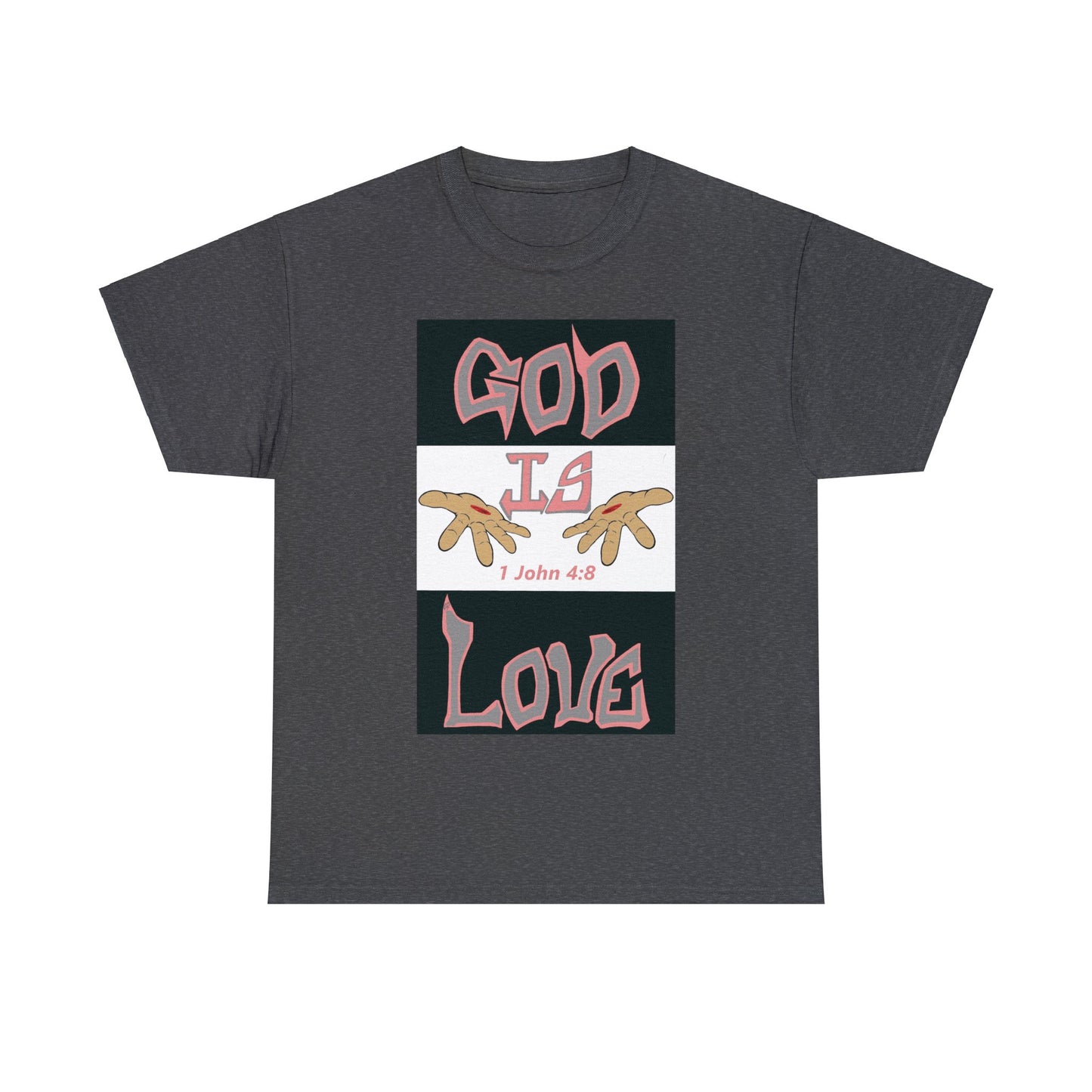 God is Love B.W.P t-shirt By The M.O.G (small print)