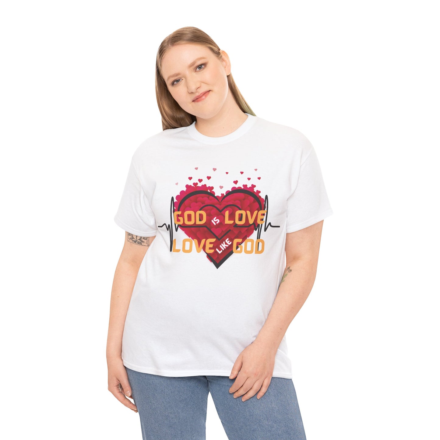 God is Love, Love like God T shirt