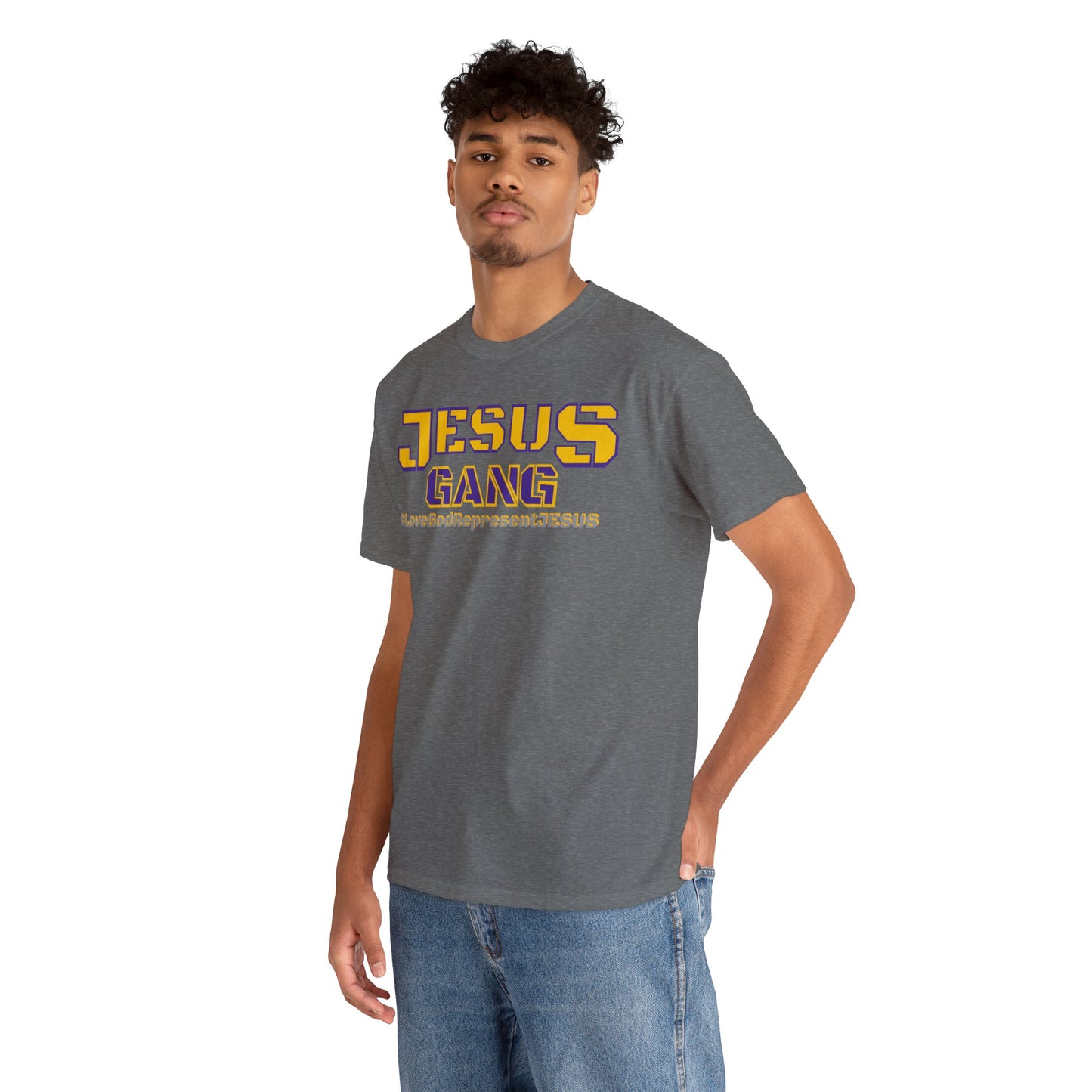 Jesus Gang Purple and Gold