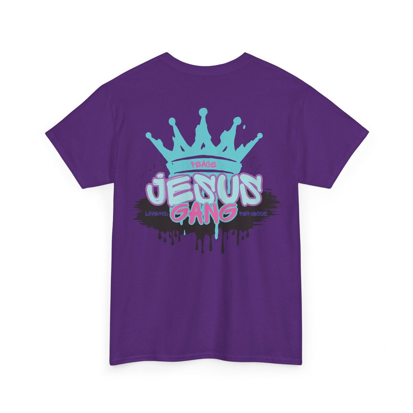 Jesus Gang Fruit of the Spirit, PEACE Crown (PINK MAG TEAL)