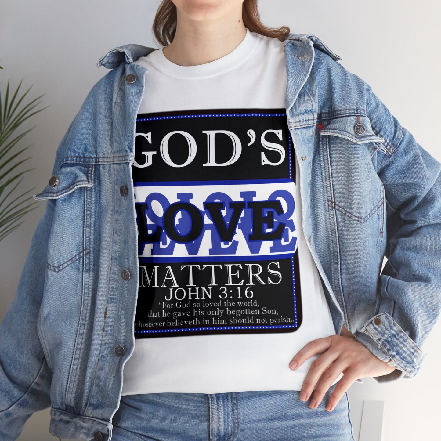 God's Love Matter BroLove  Blu