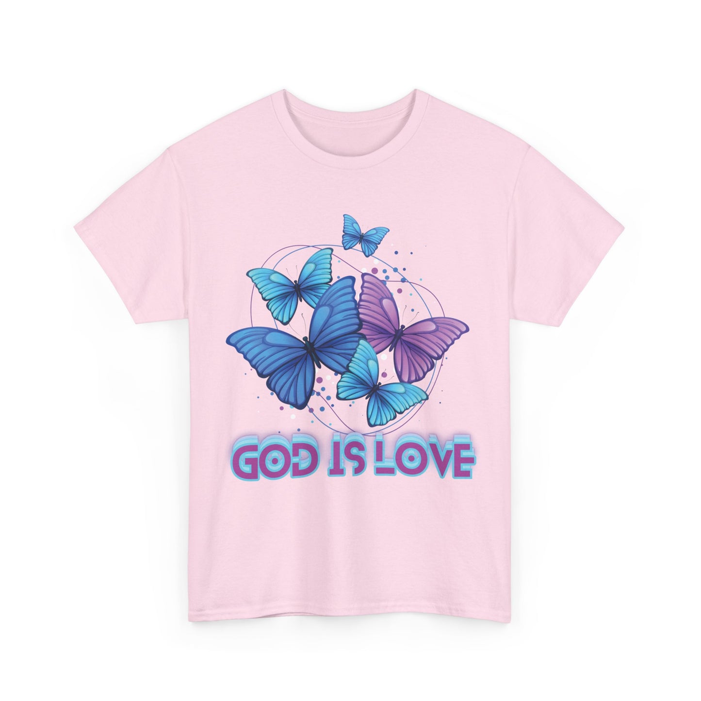 God is Love, BUTTERFLIES T shirt