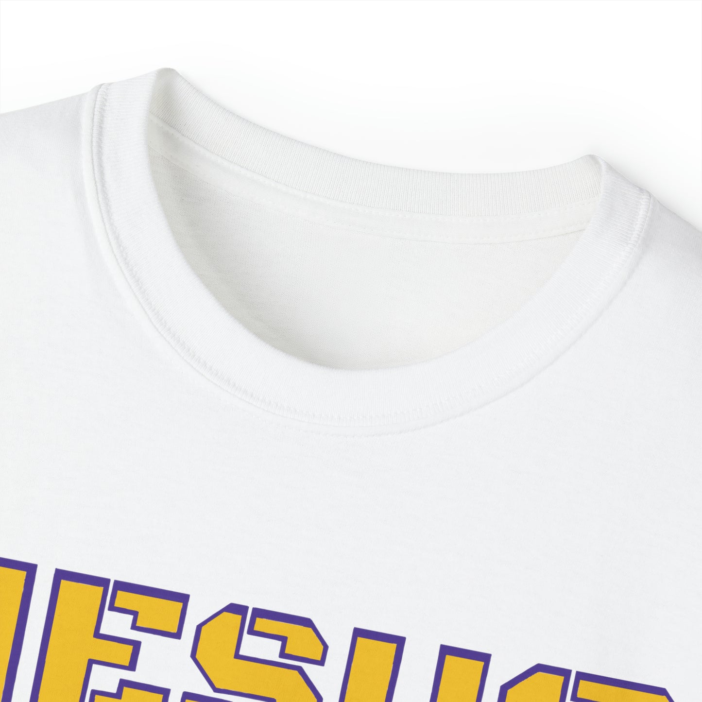 Jesus Gang Army of the Lord multi- color *Ultra Cotton*Tee (Royal Purp & Gold)