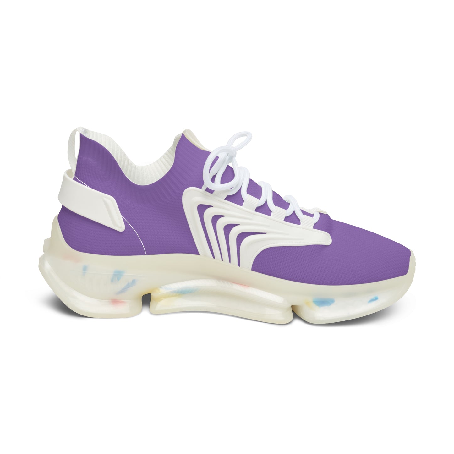 Jesus Gang Army of Lord Royal Purp Women's Mesh Sneakers