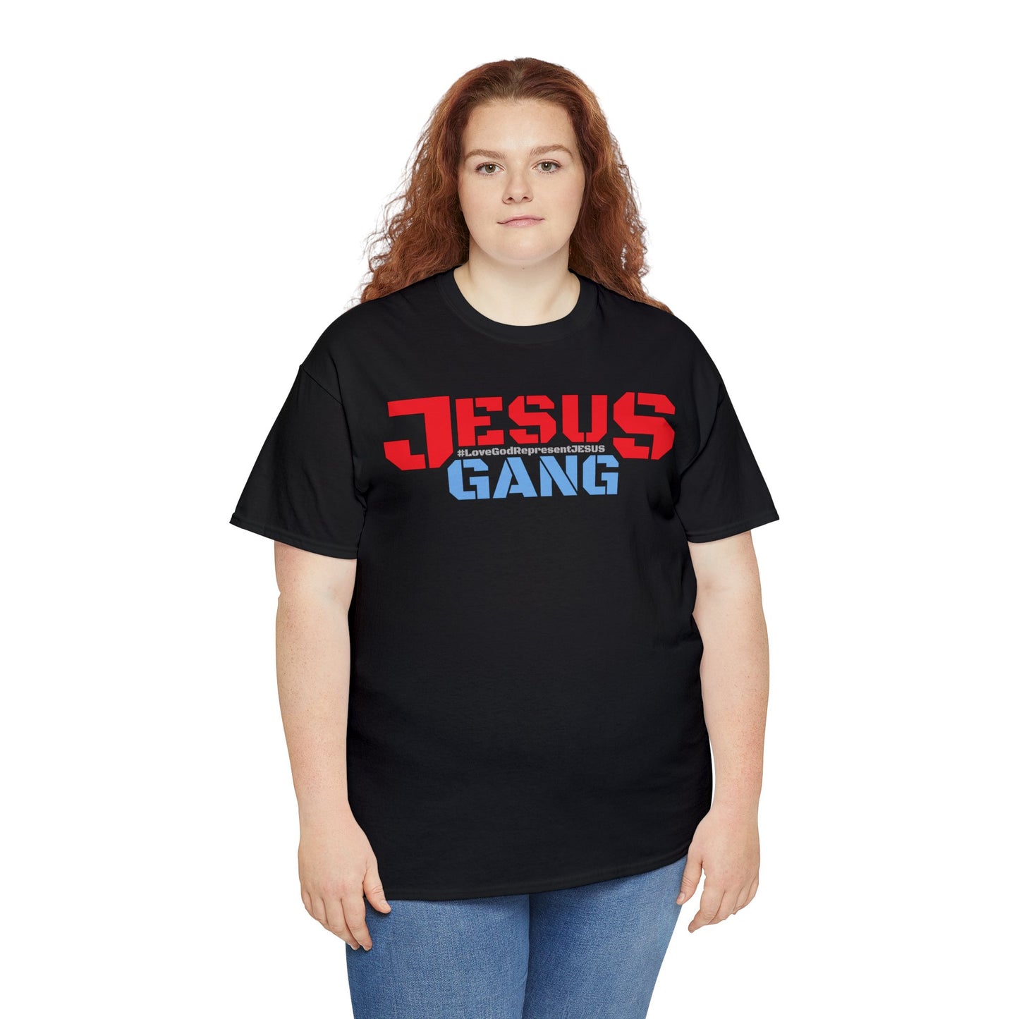 Jesus Gang Army of the Lord CLASSIC version multi-color Tee