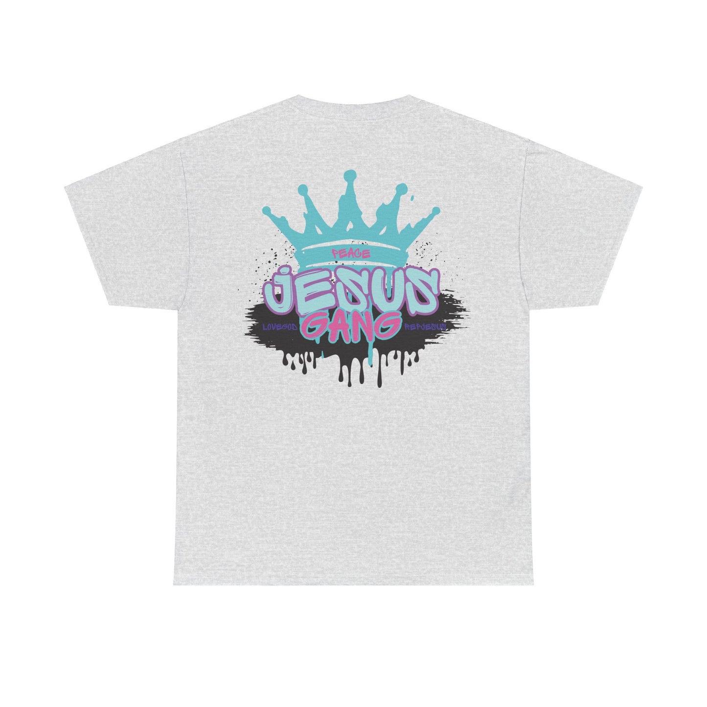 Jesus Gang Fruit of the Spirit, PEACE Crown (PINK MAG TEAL)