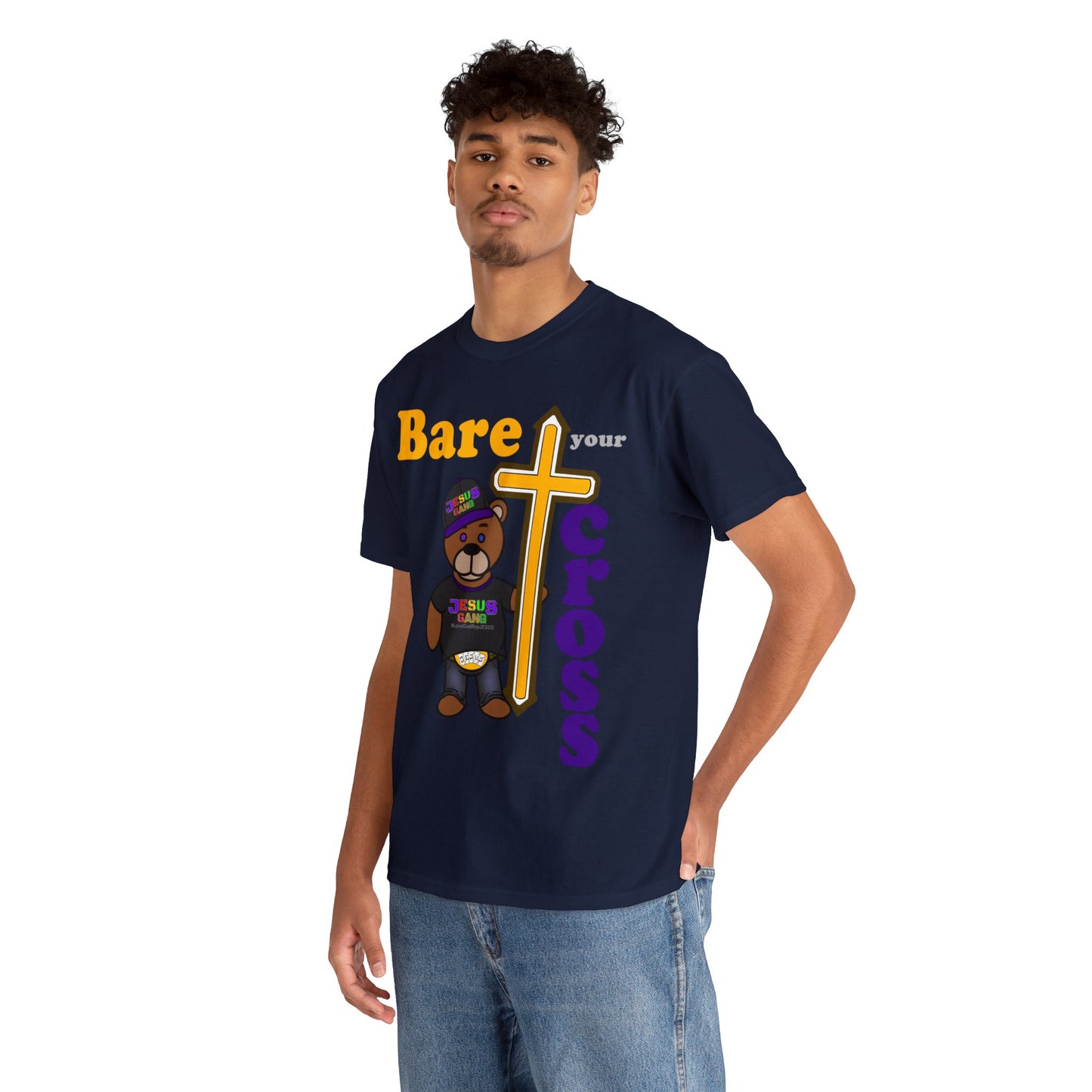 Bare your Cross multi-color Tee