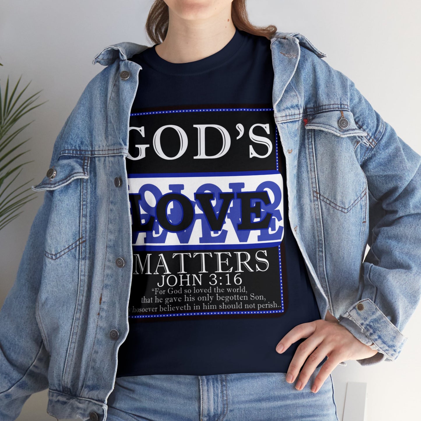 God's Love Matter BroLove  Blu