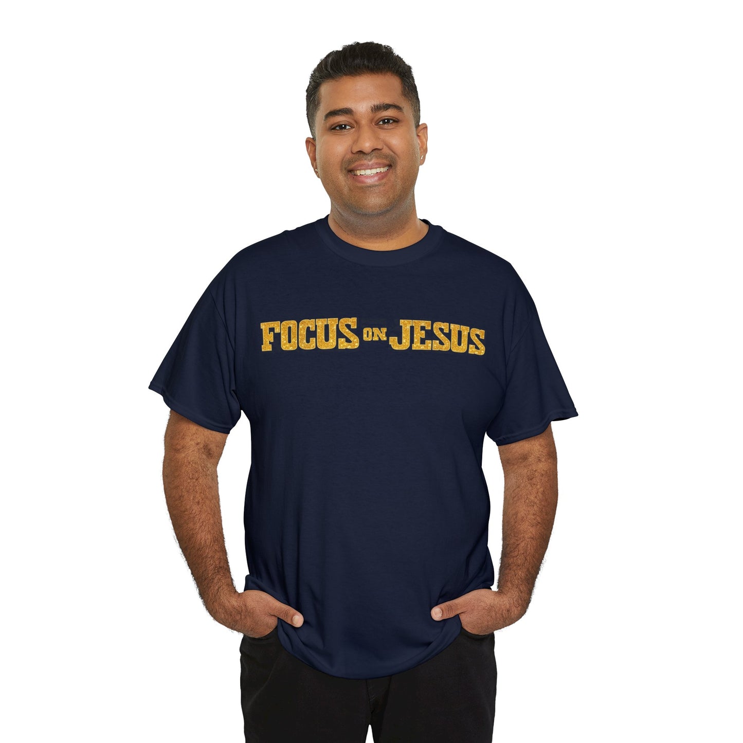 FOCUS on JESUS CLASSIC version multi-color Tee