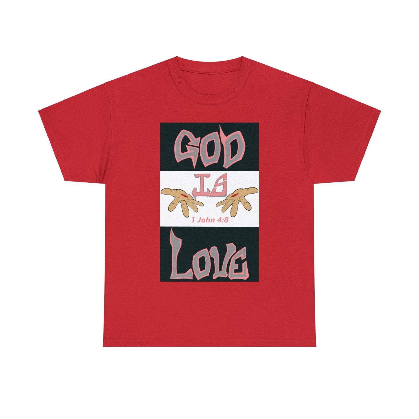 God is Love B.W.P t-shirt By The M.O.G (small print)