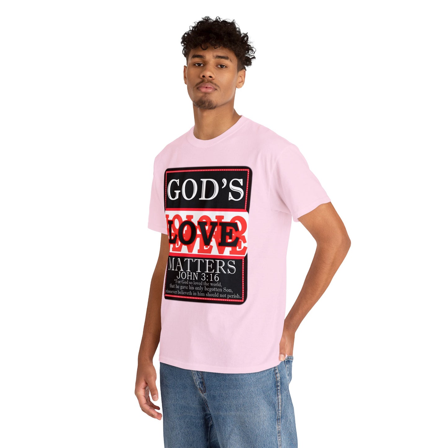 God's Love Matter BroLove RED BigPic