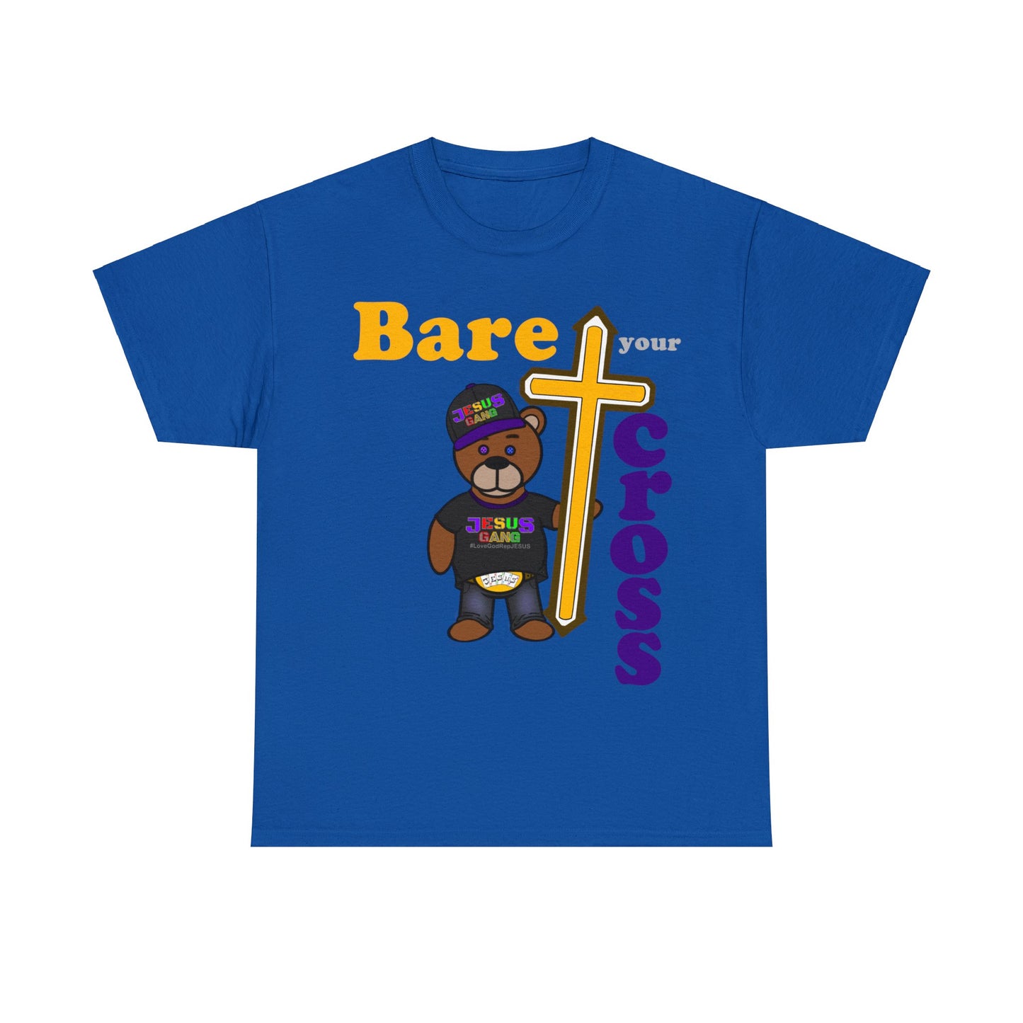 Bare your Cross multi-color Tee