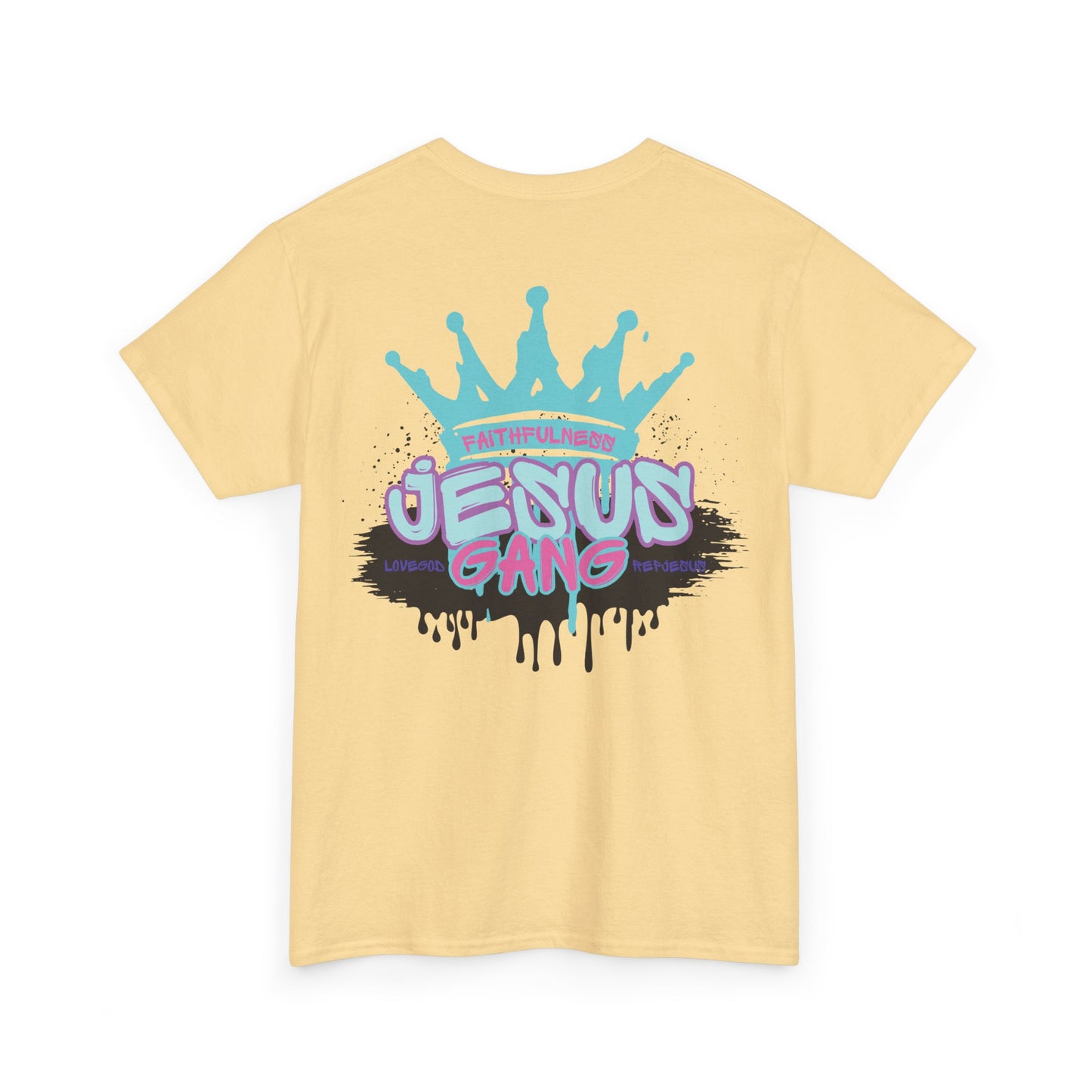 Jesus Gang Fruit of the Spirit, FAITHFULNESS Crown (PINK MAG TEAL)