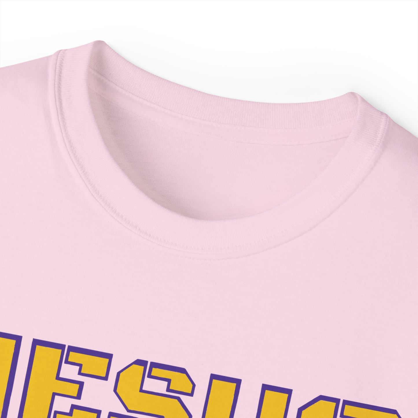 Jesus Gang Army of the Lord multi- color *Ultra Cotton*Tee (Royal Purp & Gold)