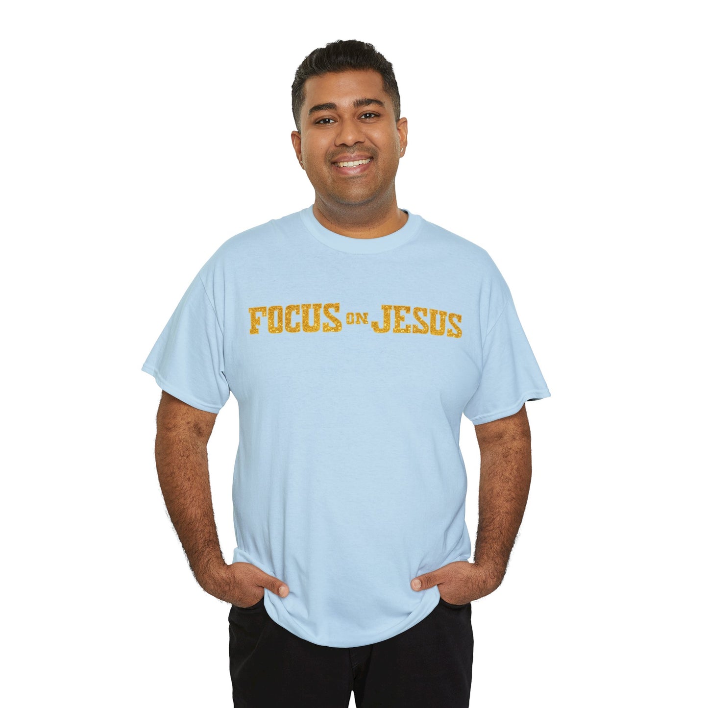 FOCUS on JESUS CLASSIC version multi-color Tee