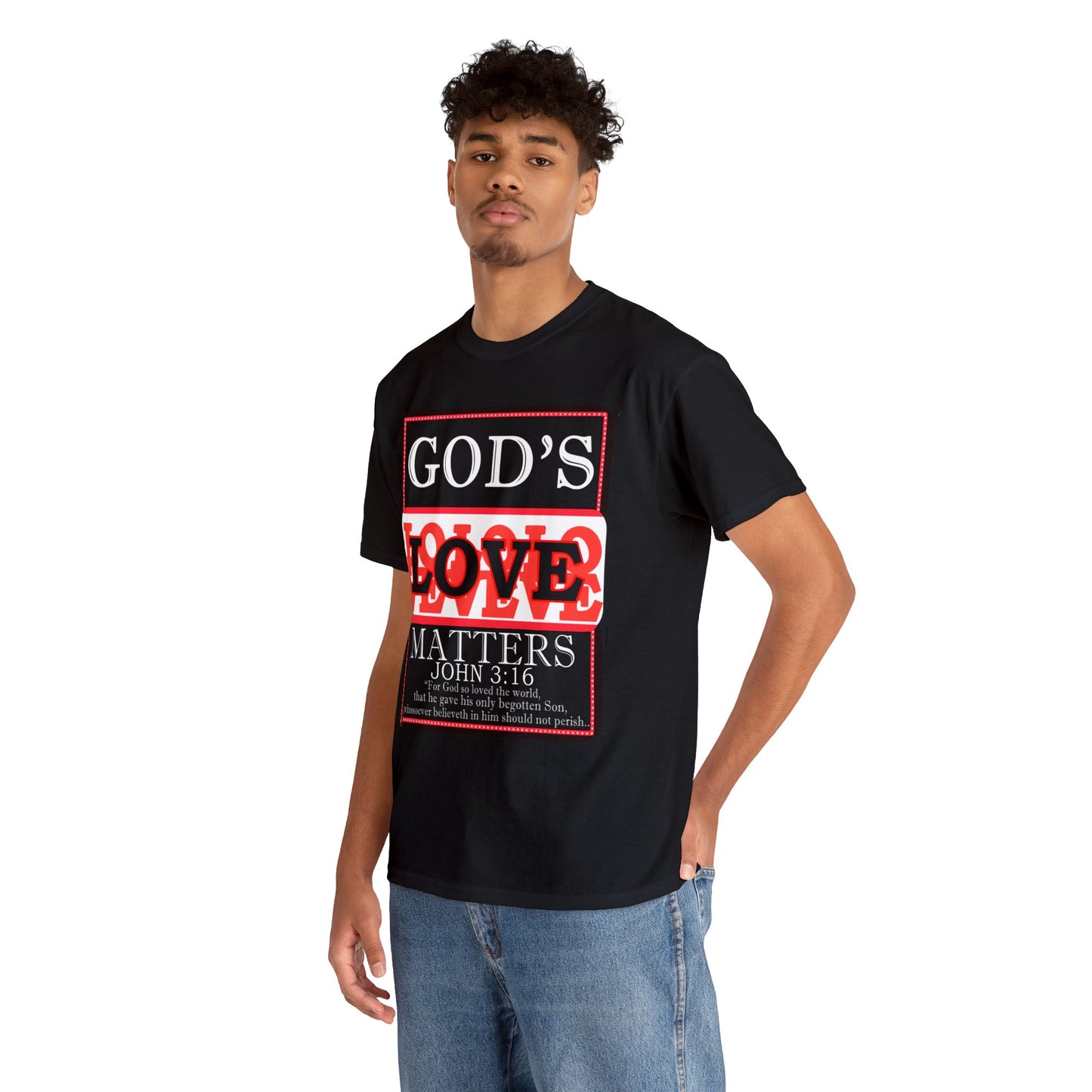 God's Love Matter BroLove RED BigPic