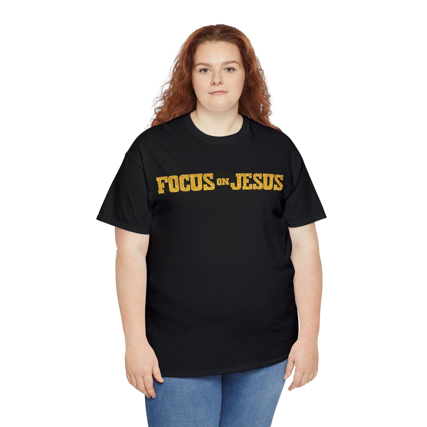 FOCUS on JESUS CLASSIC version multi-color Tee