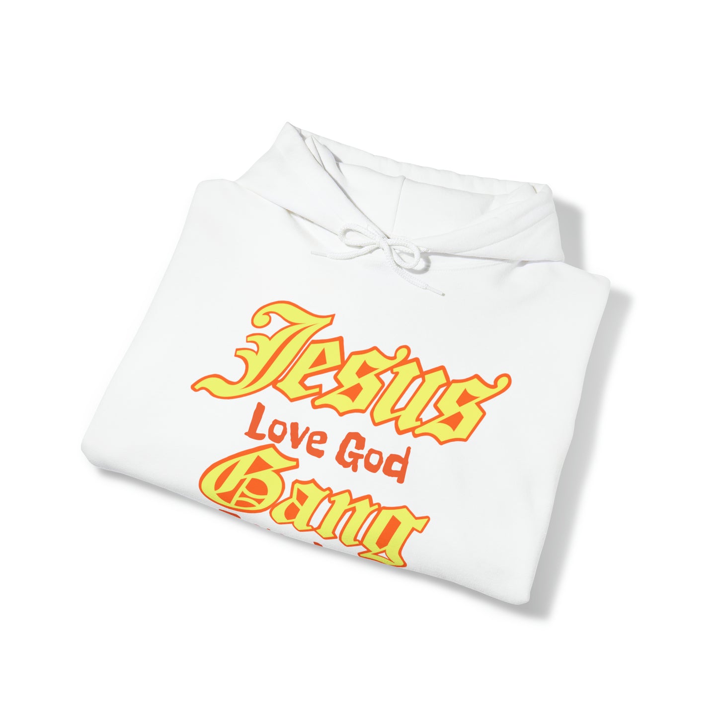 The Lifestyle... Jesus, Love God, Gang, Rep Jesus Hooded Sweatshirt