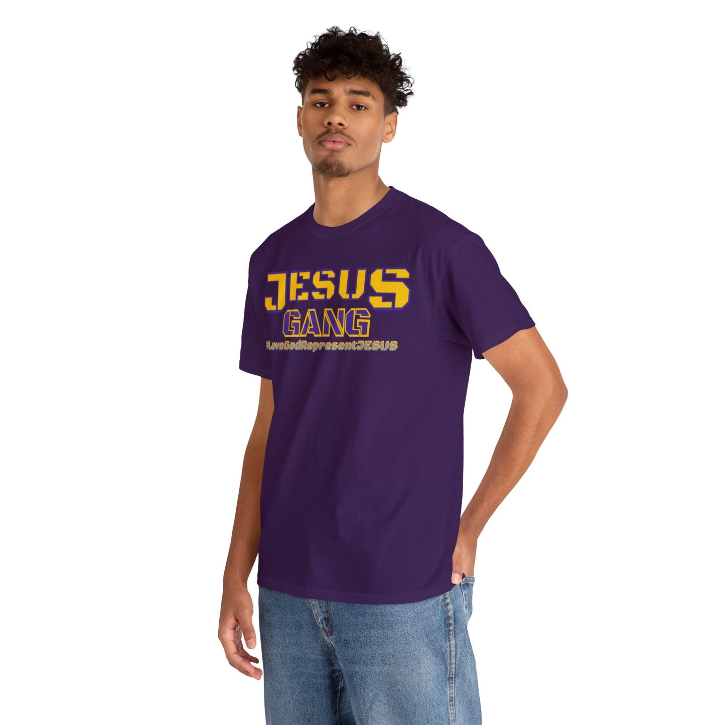 Jesus Gang Purple and Gold