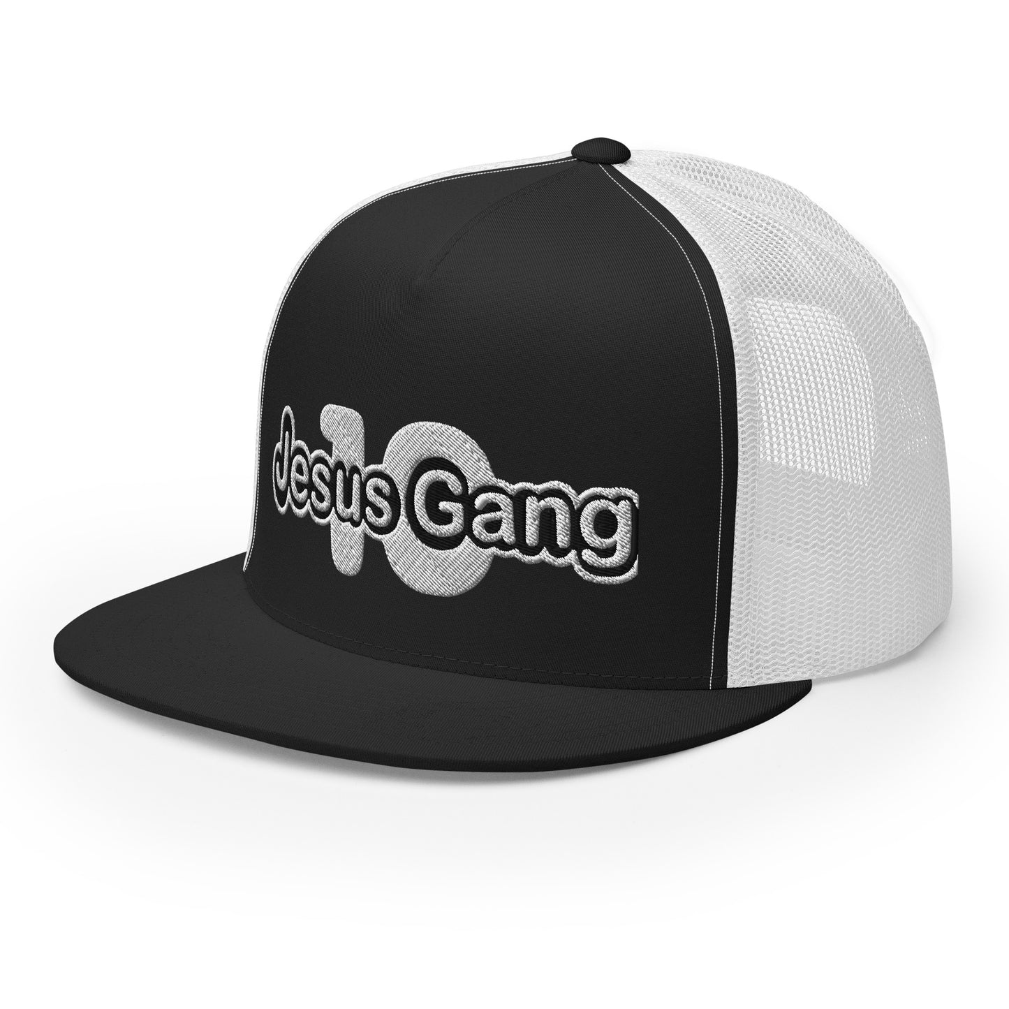 JesusGang 10 Edition BLK/WHT T-Hat