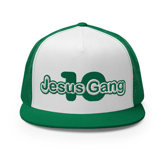 JesusGang 10 Edition Green T-Hat