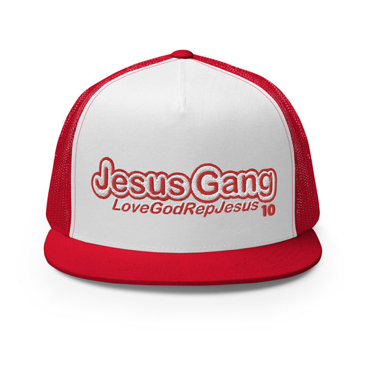 Love God Rep Jesus on 10 RED T-Hat