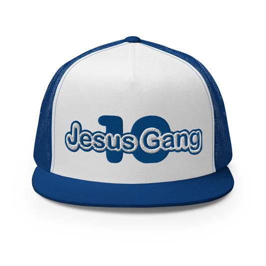 JesusGang 10 Edition Blu T-Hat