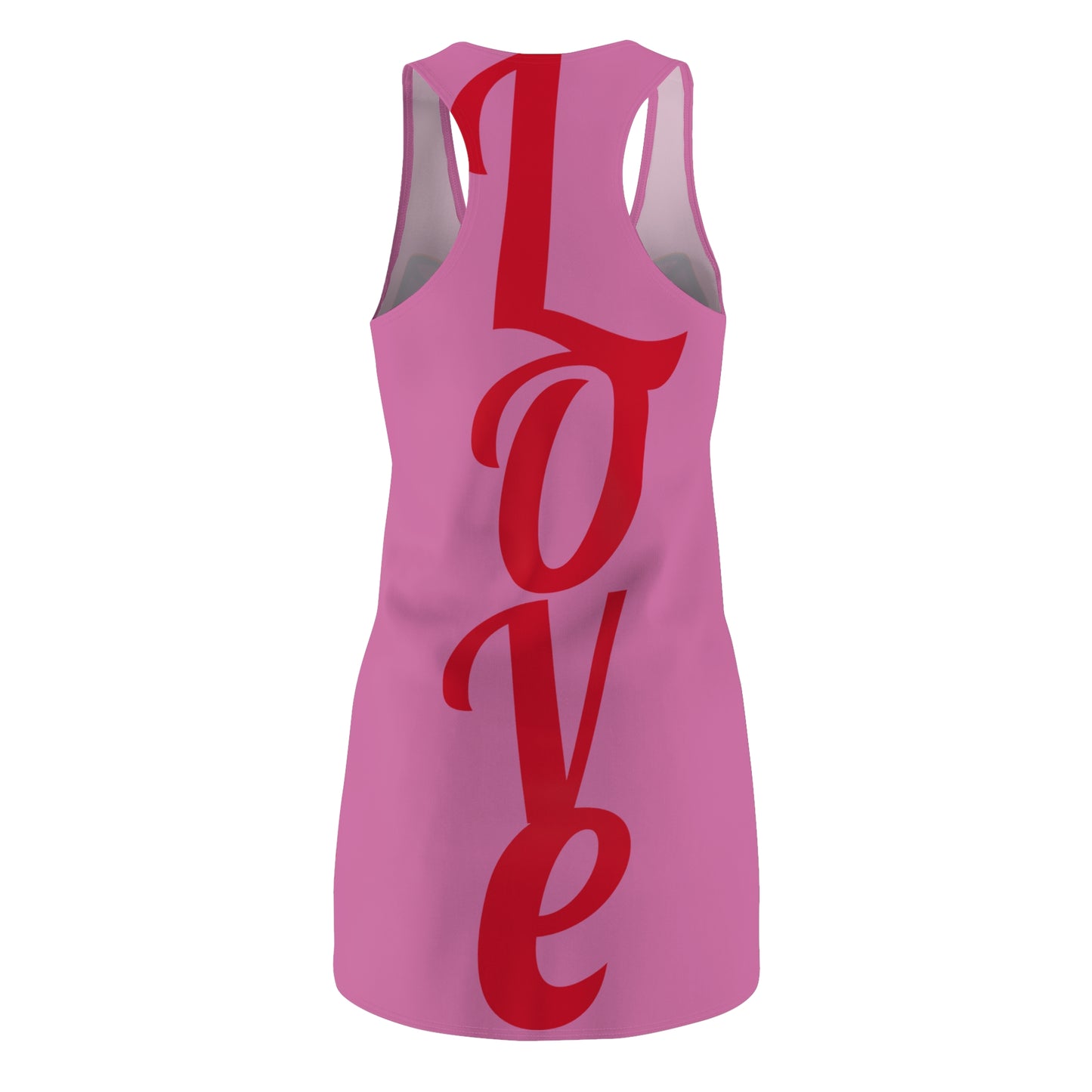 Be a  Gift of Lovely Love! Racerback Dress (PINK) By The M.O.G