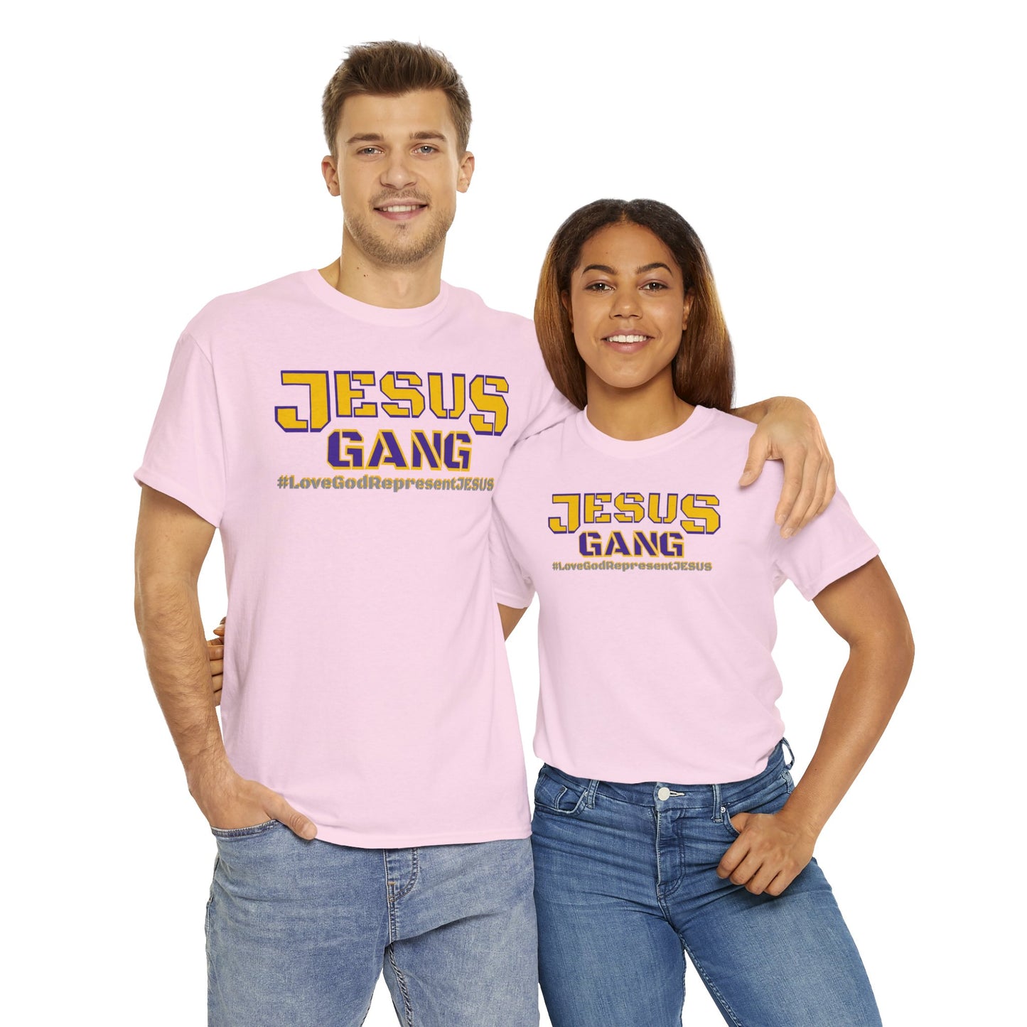 Jesus Gang Purple and Gold