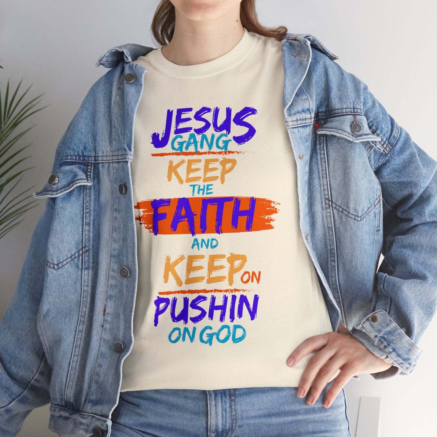 Jesus Gang, The LIFESTYLE Heavy Cotton Tee