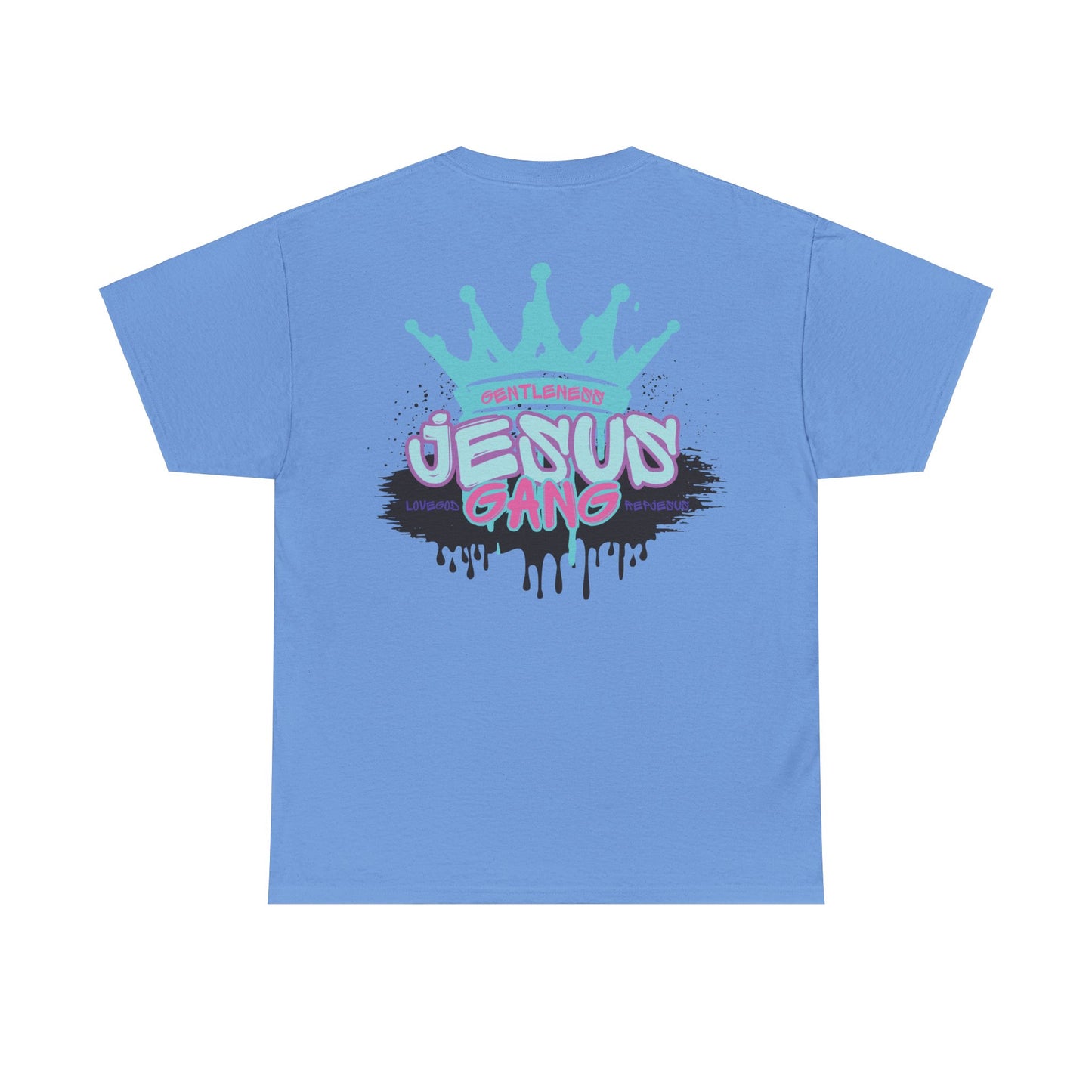 Jesus Gang Fruit of the Spirit, GENTLENESS Crown (PINK MAG TEAL)