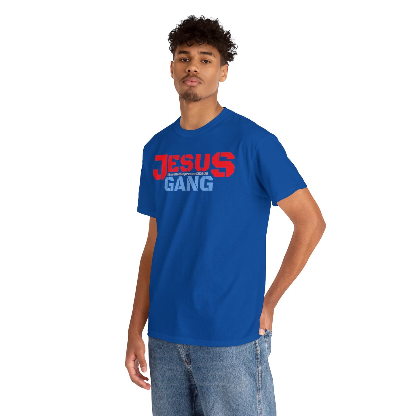 Jesus Gang Army of the Lord CLASSIC version multi-color Tee