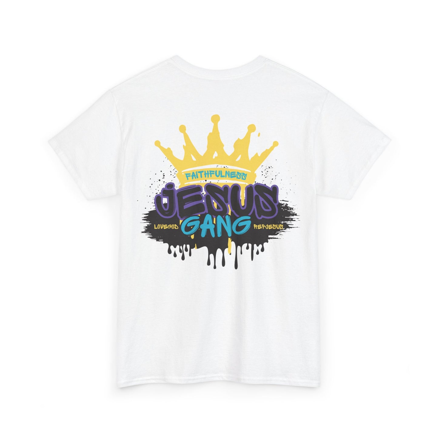 Jesus Gang Fruit of the Spirit, FAITHFULNESS Crown (Turq Purp Gold)