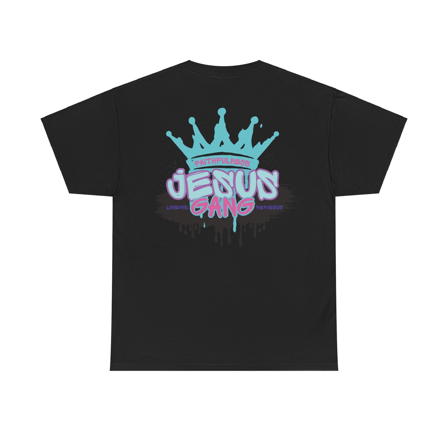 Jesus Gang Fruit of the Spirit, FAITHFULNESS Crown (PINK MAG TEAL)