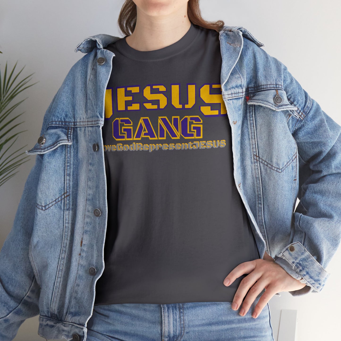 Jesus Gang Purple and Gold