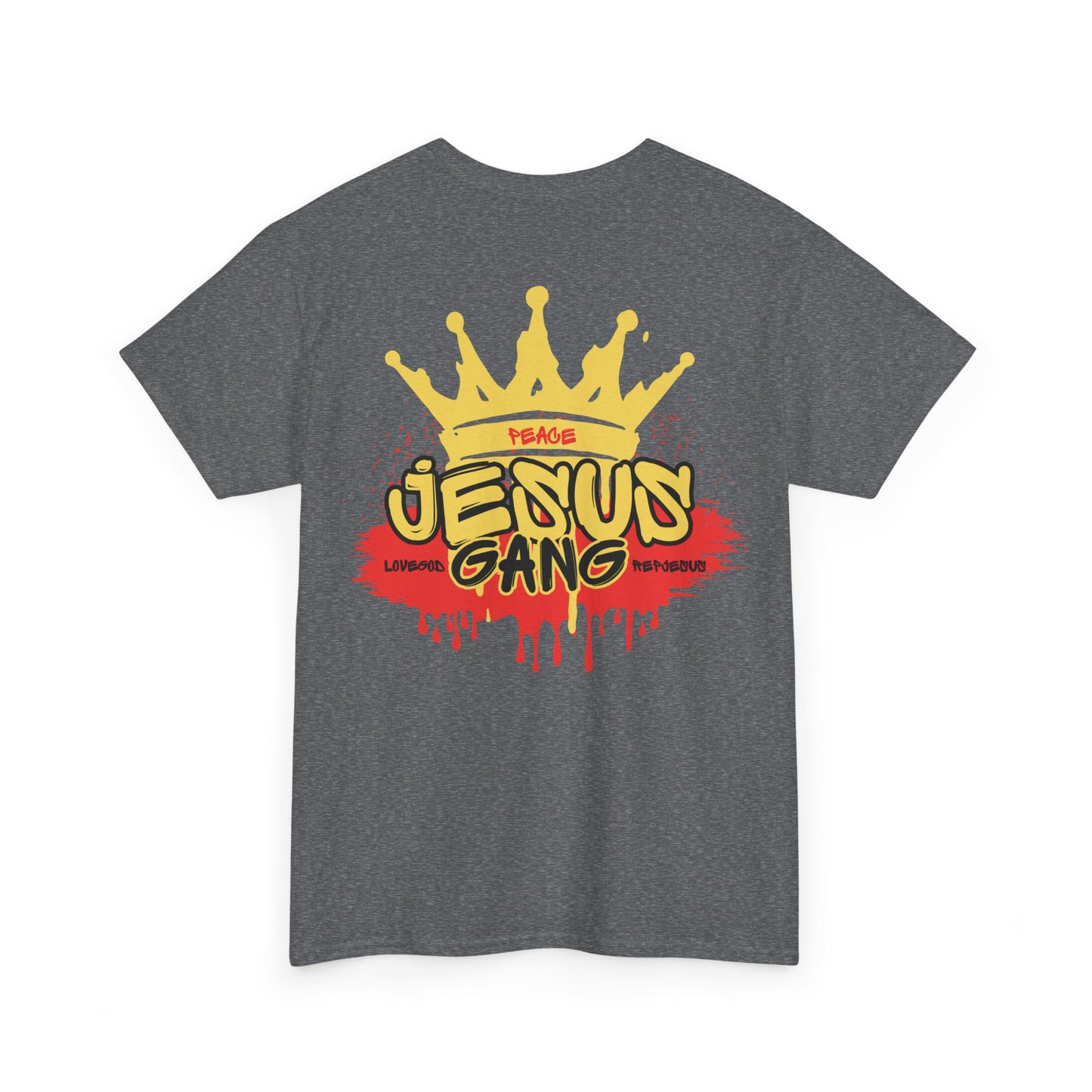 Jesus Gang Fruit of the Spirit, PEACE Crown (RED GLD BLK)