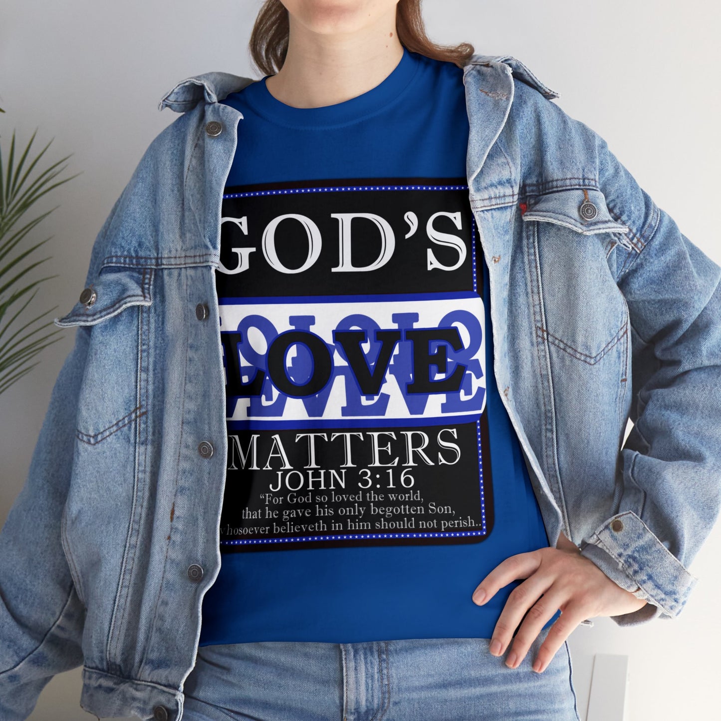 God's Love Matter BroLove  Blu