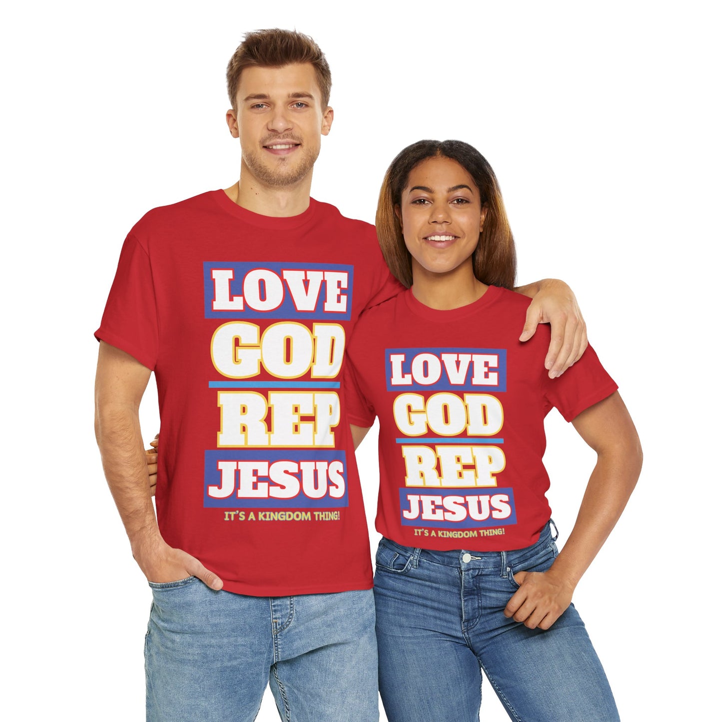 Love God Rep Jesus (Its A Kingdom Thing)