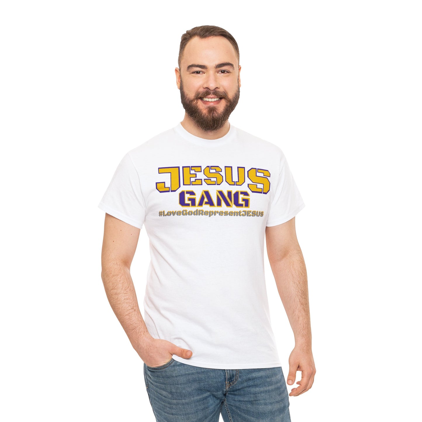 Jesus Gang Purple and Gold